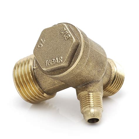 Elevate Efficiency 3 Way Metal Check Valve For Air Compressors Male