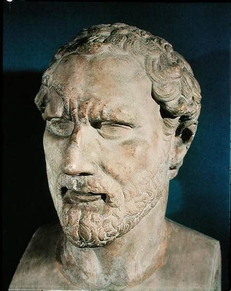 Bust Of Demosthenes 384 322 Bc Greek