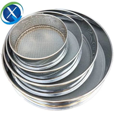 Food Grade Micron Stainless Steel Woven Wire Mesh Sieve Sand Soil