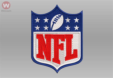 Nfl Nfl Logo Machine Embroidery Design 3 Sizes Etsy