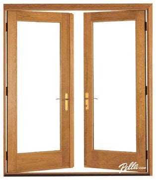 Pella Architect Series Hinged Patio Door Contemporary Patio Doors