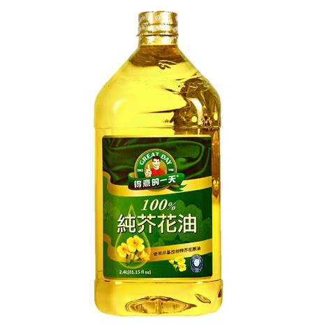 得意的一天 100純芥花油2400ml 食用油 Yahoo奇摩購物中心