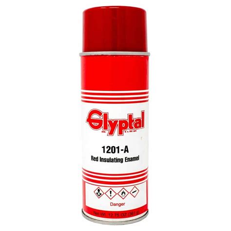 Glyptal Internal Engine Red Enamel Paint Aerosol 345g