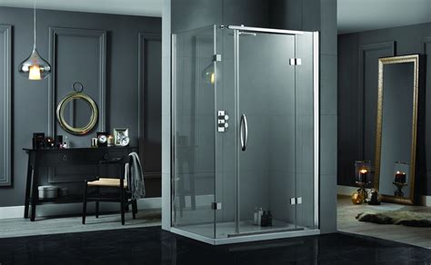 Aquadart Inline 2 Sides Hinge Door Frameless Rectangular Shower