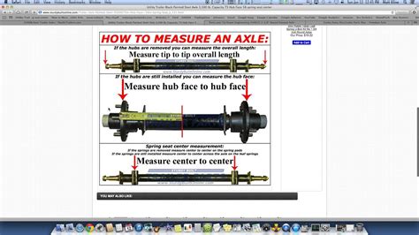 Utility Trailer Axle Placement