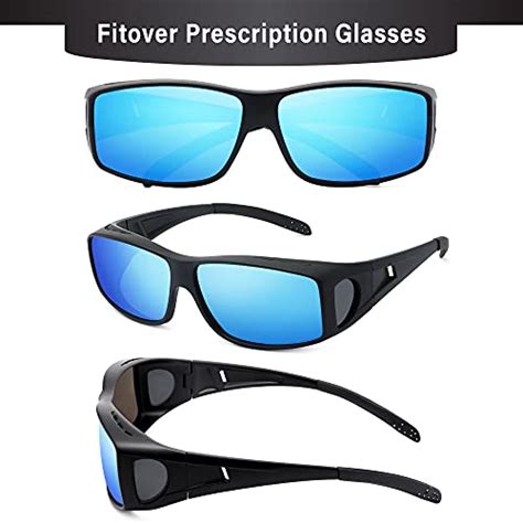 Polarized Sunglasses Fit Over Glasses For Men Women Wrap Around Sunglasses Over Prescription