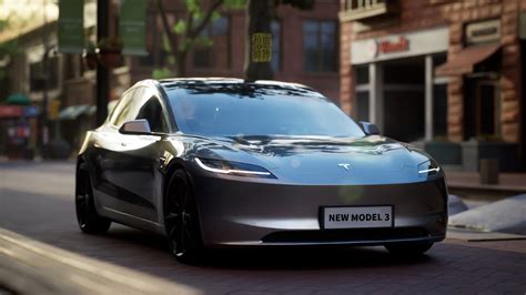 Tesla Model 3 Project Highland Gets Rendered One More Time Before Its