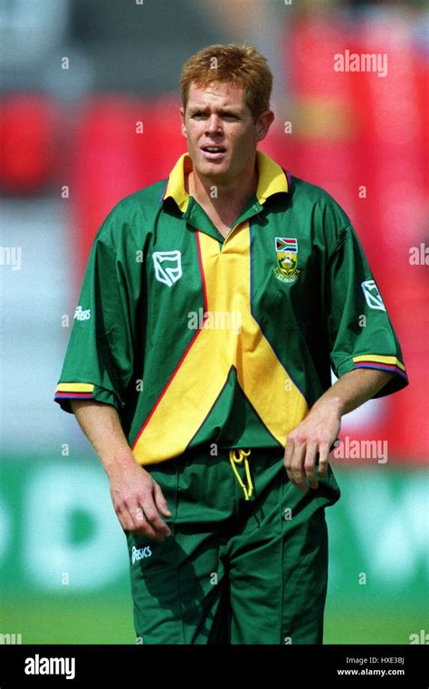 Shaun Pollock South Africa Natal May Stock Photo Alamy