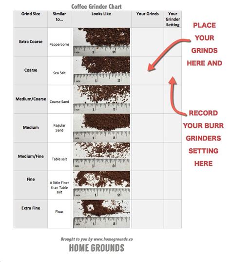 The Last Coffee Grind Size Chart Youll Ever Need Coffee Drinks