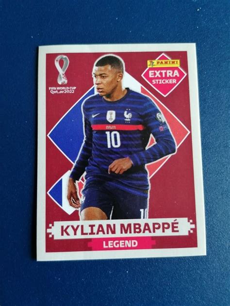 Panini Extra Sticker Wm Qatar Kylian Mbapp Kaufen Auf Ricardo