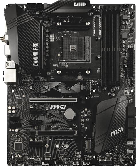 B450 Gaming Pro Carbon Ac Motherboard The World Leader In Motherboard Design Msi Global