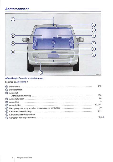 Bedienungsanleitung Volkswagen Up Seite 10 von 272 Holländisch