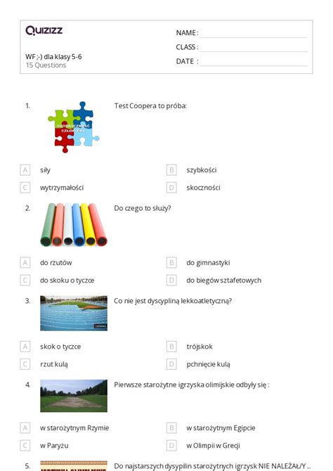 Ponad Historia Staro Ytna Arkuszy Roboczych Dla Klasa W Quizizz