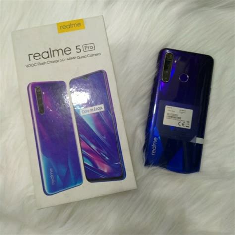 Jual REALME 5 PRO 4 128GB SECOND FULLSET Shopee Indonesia