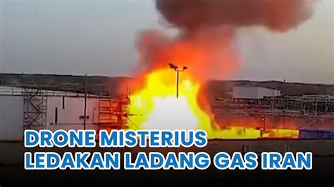 Serangan Drone Misterius Ledakkan Ladang Gas Irak Youtube