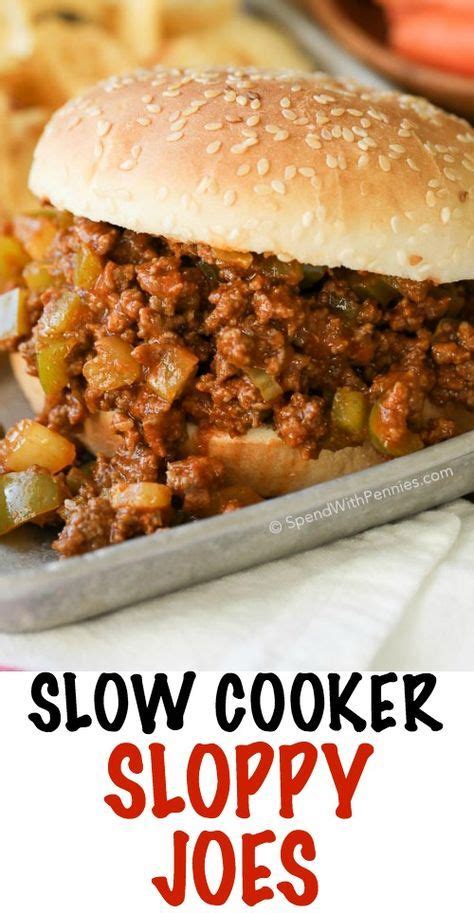 Crock Pot Sloppy Joes Artofit