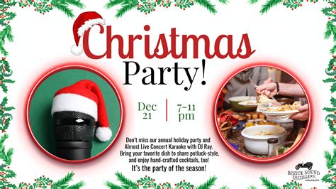 Christmas Party with Almost Live Concert Karaoke & Pot Luck - Bogue ...