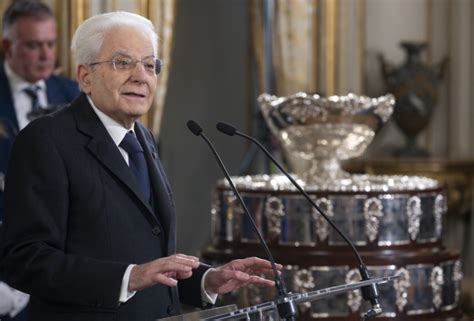 Sinner Con Litalia Di Coppa Davis Ricevuti Dal Presidente Mattarella