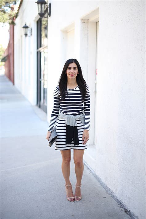 J Crew Striped Dress