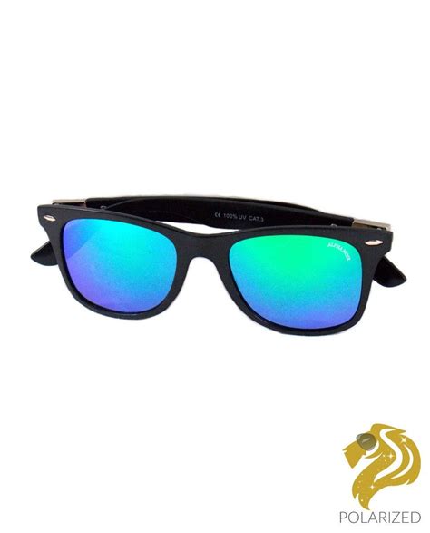 Pin En Gafas De Sol Polarizadas Para Hombre Alpha Noir