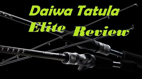 Daiwa Tatula Elite Casting Rods Review A Great Model Of Daiwa