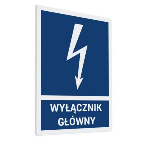 Naklejka Wyłącznik Główny 7 7x10 8 DX0J Cena Opinie Naklejki