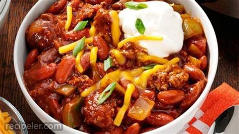 Slow Cooker Game Day Chili