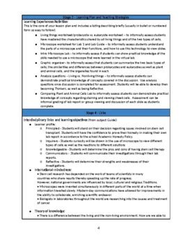 IB Biology Unit Plan 1 Cell Biology By IB And MYP Resources TPT