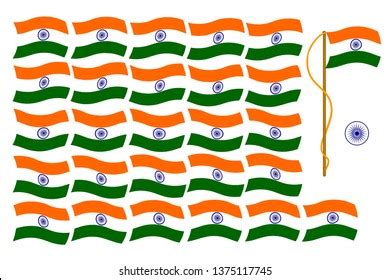 India Flag Animation Vector Stock Vector (Royalty Free) 1375117745 ...