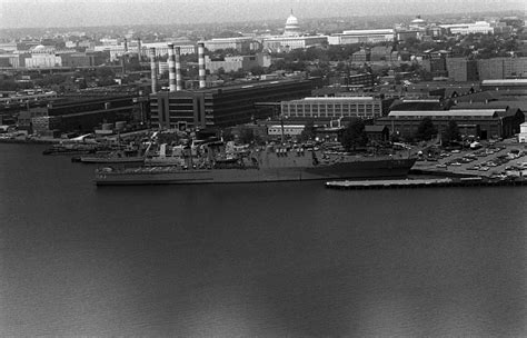 An Aerial Starboard Beam View Of The Tank Landing Ship USS FAIRFAX