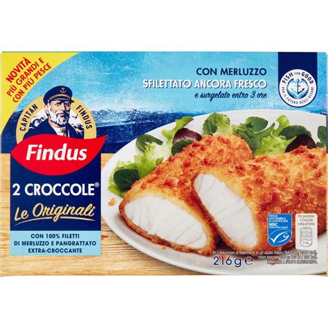 Merluzzo Filetti Impanati Croccole X2 FINDUS 216 G Coop Shop