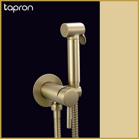 Douche Shower Kit Gold Douche Brushed Brass Douche Kit Tapron