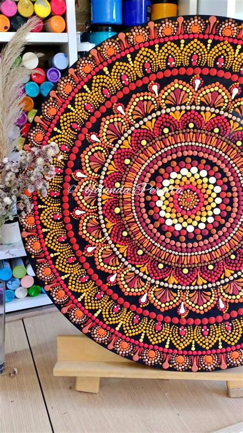 Pin On Mandala Dot Nature By Yolanda Peralta