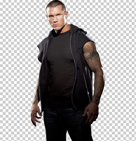 Randy Orton Leather Jacket T Shirt Shoulder Outerwear Png Clipart