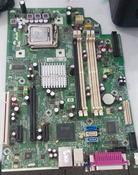 Placa Mae Hp Compaq Dc Sff Lga Ddr C P R Em