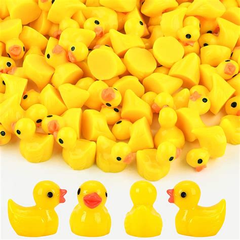 Gukasxi St Ck Enten Mini Tierfiguren Tiny Ducks Kunstharz Enten