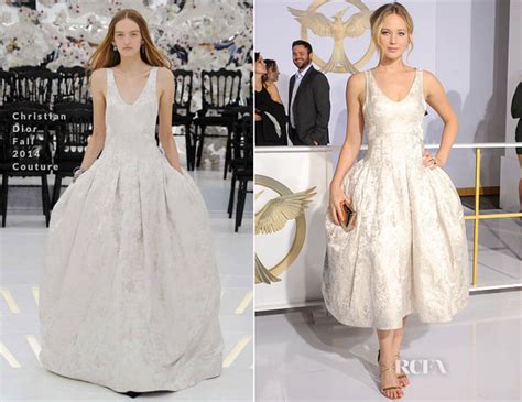 jennifer lawrence  christian dior couture  hunger games