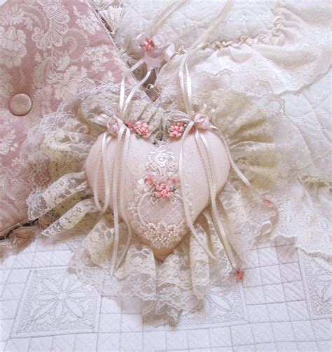 Lace Heart Victorian Shabby Chic Heart Wedding Shower Bridal