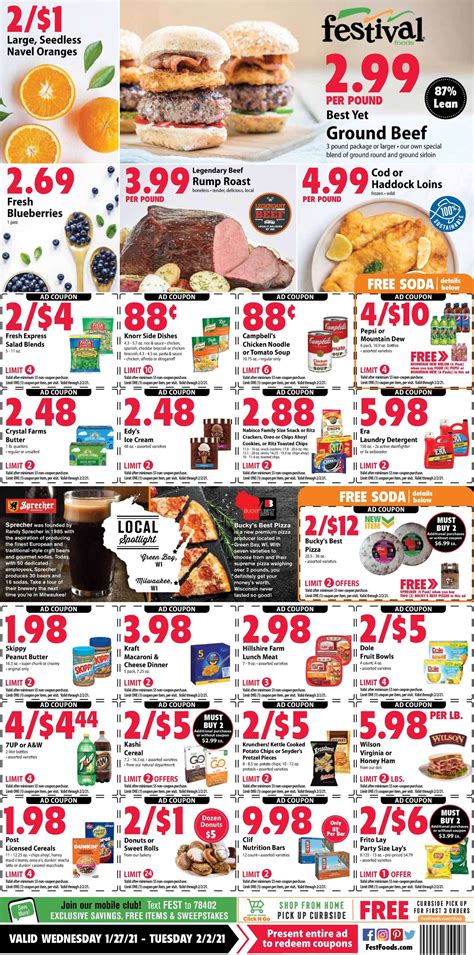 Festival Foods Current weekly ad 01/27 - 02/02/2021 - frequent-ads.com