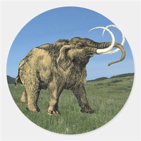 Mastodon Sticker | Zazzle.com