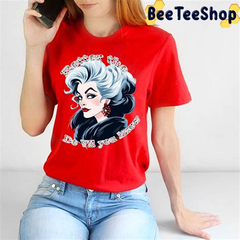 Cruella De Vil 101 Dalmatian Trending Unisex T Shirt Beeteeshop