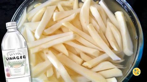 Lastuce De Vinaigre Blanc Pour Faire Des Frites Croustillantes