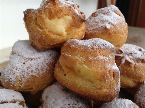 El Trasgu De Las Galletas Profiteroles De Crema