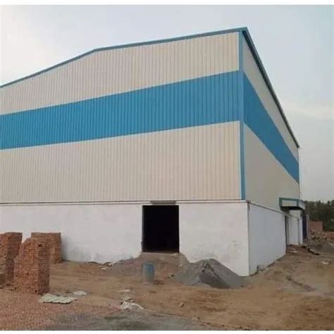 Blue And White Mild Steel Peb Shed Use Industery At Rs Square