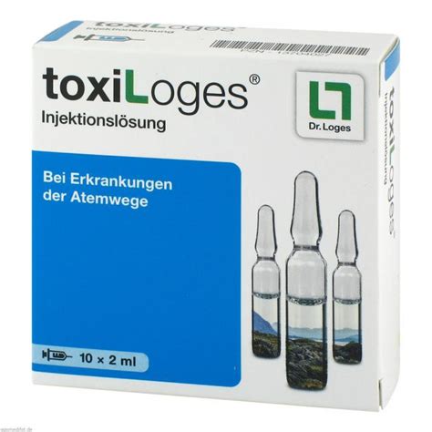 Toxi Loges Injektionsl Sung Ampullen X Ml Preisvergleich Pzn