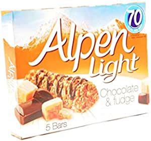 Alpen Cereal Bars Light Chocolate Fudge Cereal X Pack Amazon Co