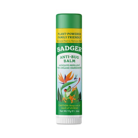 Anti-Bug Balm Travel Stick by Badger | Thrive Market