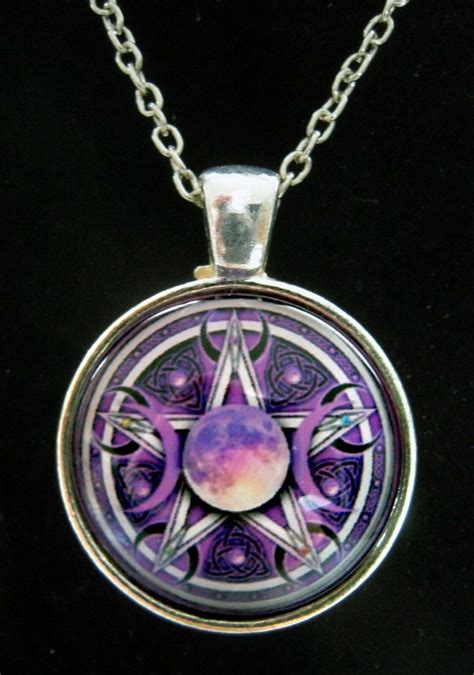 Pentagram Pentacle Celtic Pendant Protection Wicca Druid Pagan