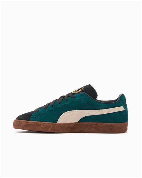 Puma x STAPLE Suede Gidra Vert 393542 01 Acheter en Ligne à FOOTDISTRICT