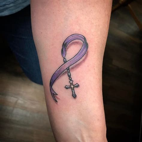 Best Cancer Ribbon Tattoo Designs Meanings